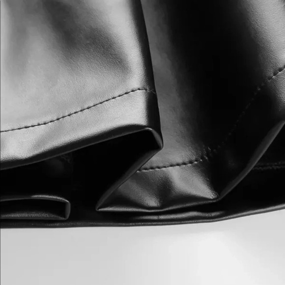 Gothic Halloween Collection Sexy Corset Tunic Leather High-rise Dress Skirt - Picture 8 of 9